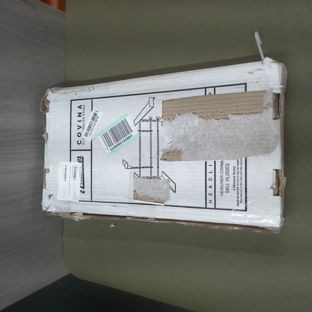 Headliner Covina Portable Dual DJ Controller Stand; Adjustable and Durable DJ - Picture 8 of 10